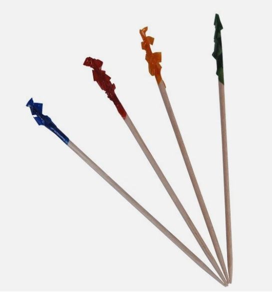 Toothpick with cello head